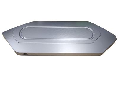 Vacuum formed plastic parts of medical device